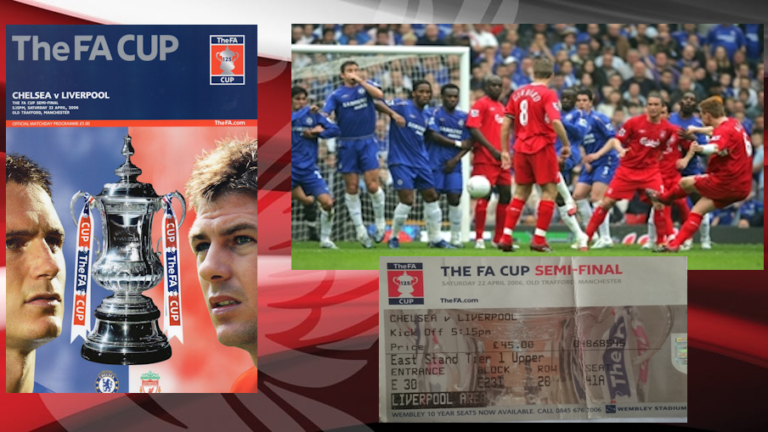 22/04/2006: Νίκη επί της Chelsea στα ημιτελικά του Κυπέλλου