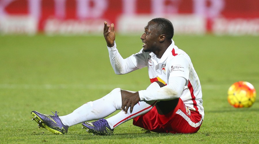 Ο Naby Keita με την φανέλα της RB Leipzig.