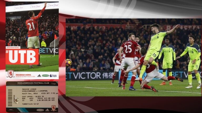 14/12/2016: Διπλό στο Riverside επί της Middlesbrough