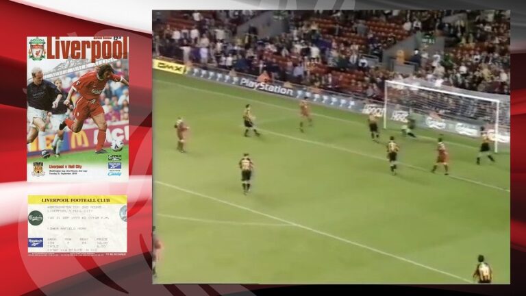 21/9/1999: Νίκη επί της Hull City στο League Cup
