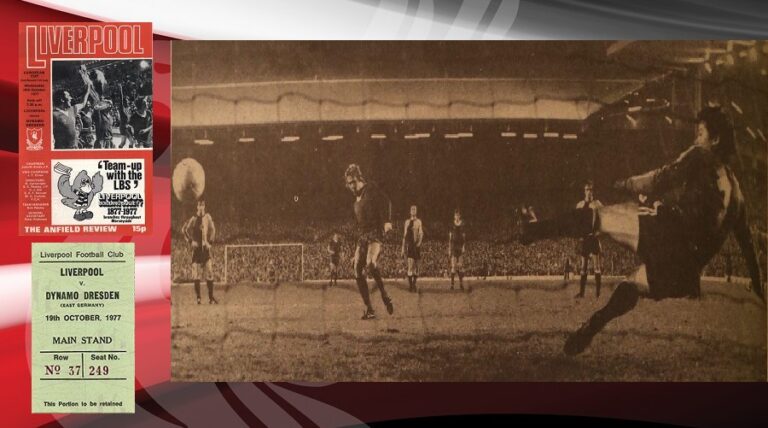 19/10/1977: Πεντάρα σε Dynamo Dresden στο Anfield