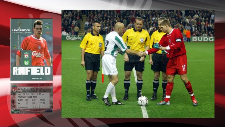 15/10/2003: Πρώτη του Gerrard ως Captain!