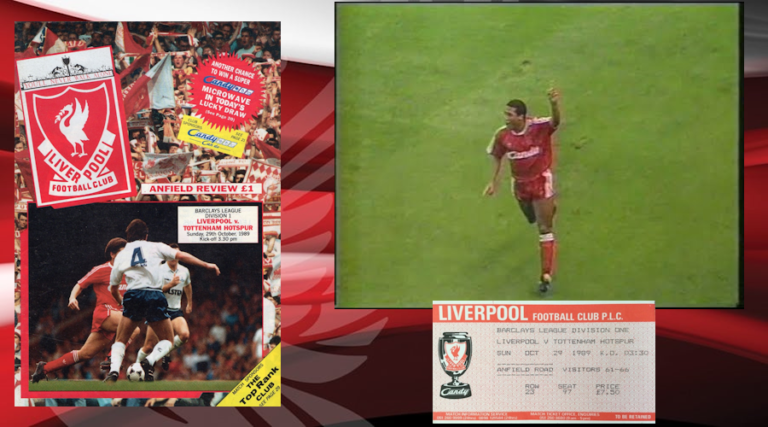 29/10/1989: Νίκη επί Tottenham με Barnes