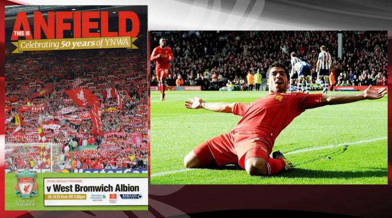 26/10/2013: Χατ-τρικ Suarez με West Brom