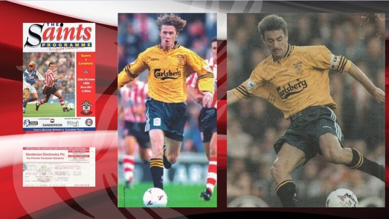 22/10/1995: Διπλό με ανατροπή επί της Southampton