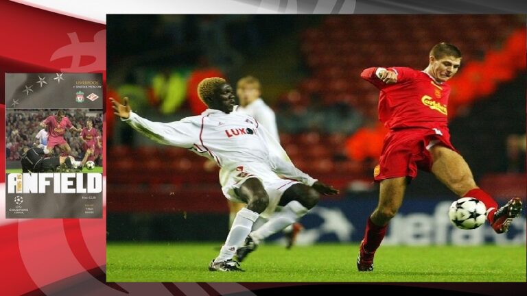 2/10/2002: Πεντάρα στη Spartak Moscow στο Anfield