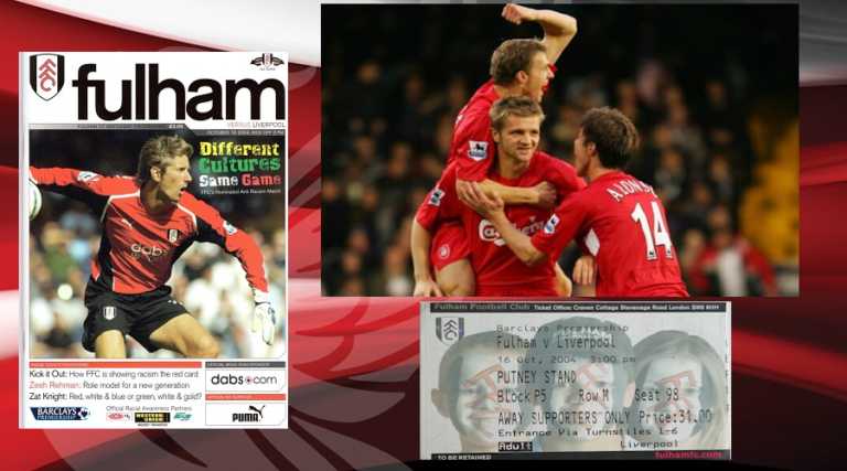 16/10/2004: Διπλό στο Craven Cottage με ανατροπή