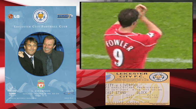 20/10/2001: Χατ-τρικ Fowler στο Leicester