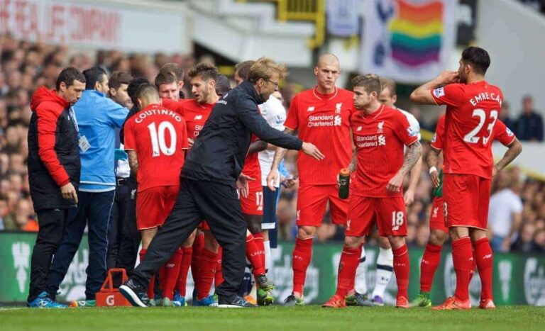 17/10/2015: Ντεμπούτο Klopp στον πάγκο των Reds