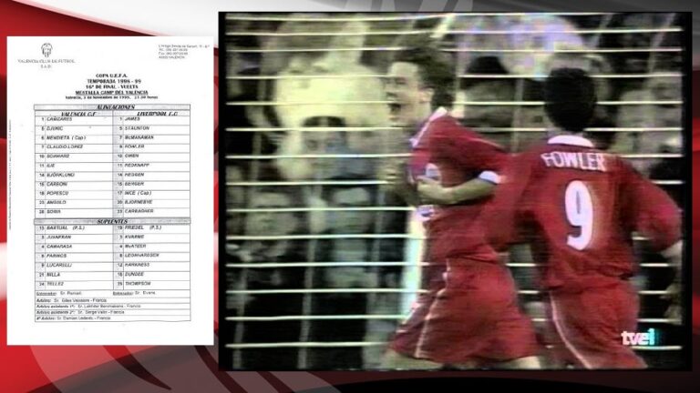 3/11/1998: Κόκκινη πρόκριση στο Mestalla