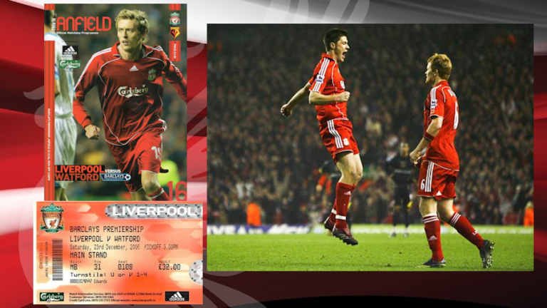 23/12/2006: Νίκη επί Watford με Bellamy και Alonso