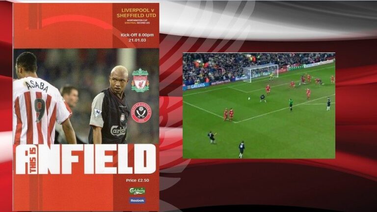 21/1/2003: Νίκη επί Sheffield United και πρόκριση στον τελικό