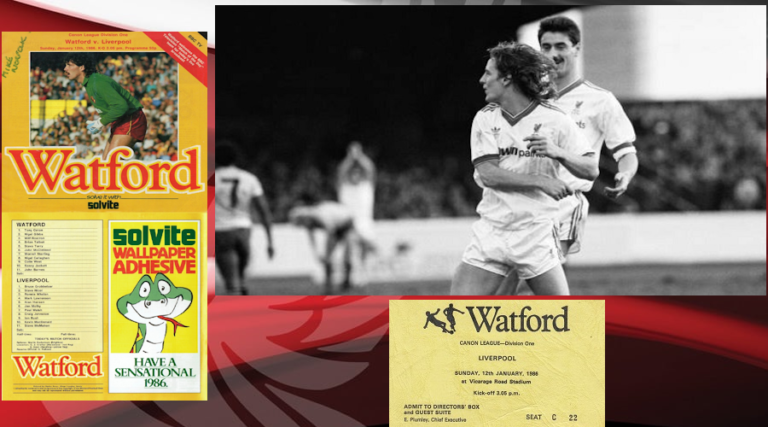 12/1/1986: Νίκη επί Watford με Paul Walsh