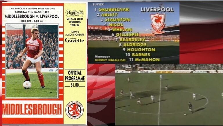 11/3/1989: Εύκολο απόγευμα στο Ayresome Park