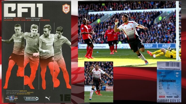 22/3/2014: Κόκκινο party με χατ-τρικ Suarez στο Cardiff
