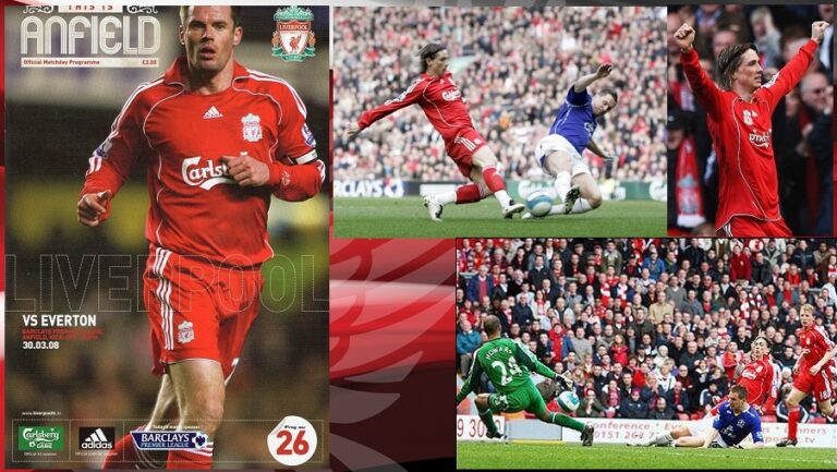 30/3/2008: Νίκη επί Everton με πολλά κόκκινα ρεκόρ