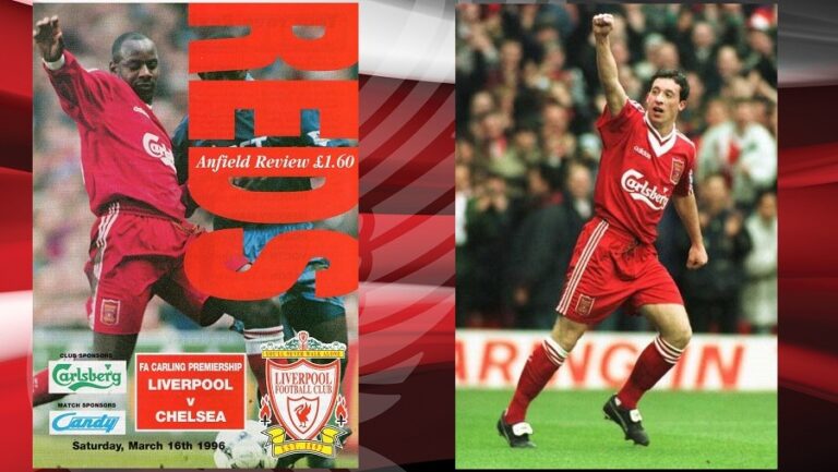 16/3/1996: Εκατό Κόκκινες εμφανίσεις για Robbie Fowler