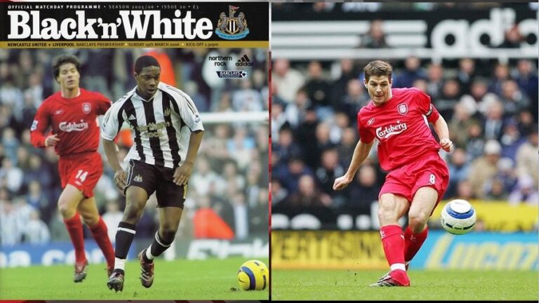 19/3/2006: Νίκη επί Newcastle United στο St James’ Park