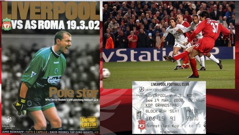 19/3/2002: Πρόκριση επί Roma στην επιστροφή Houllier