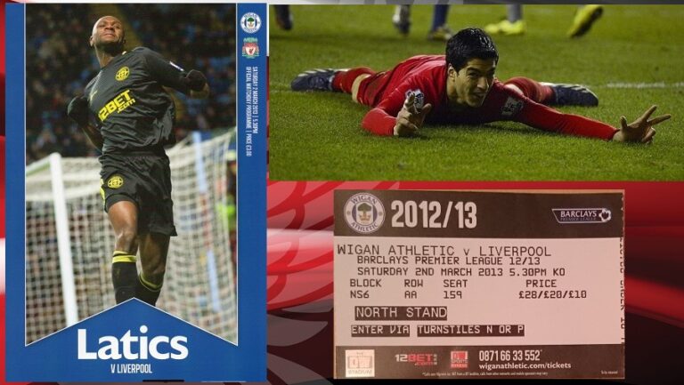 2/3/2013: Χατ-τρικ Luis Suarez με Wigan Athletic