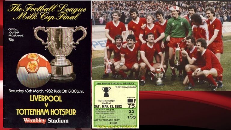 13/3/1982: Κατάκτηση «διπλού» League Cup επί Tottenham