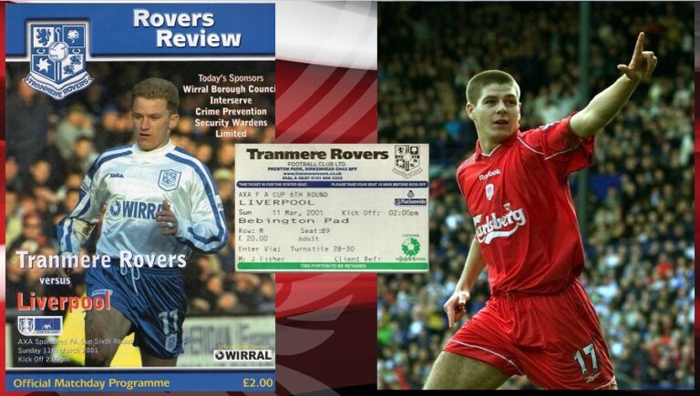 11/3/2001: Πρόκριση επί Tranmere του John Aldridge