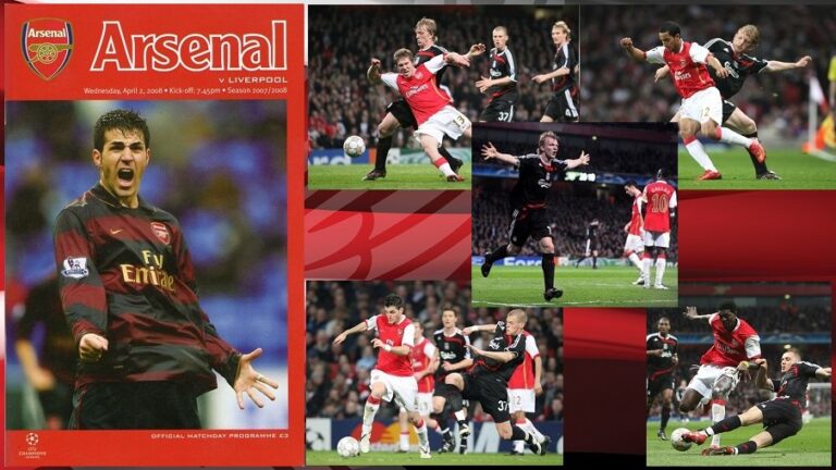 2/4/2008: Πρώτο βήμα για τα ημιτελικά με Arsenal
