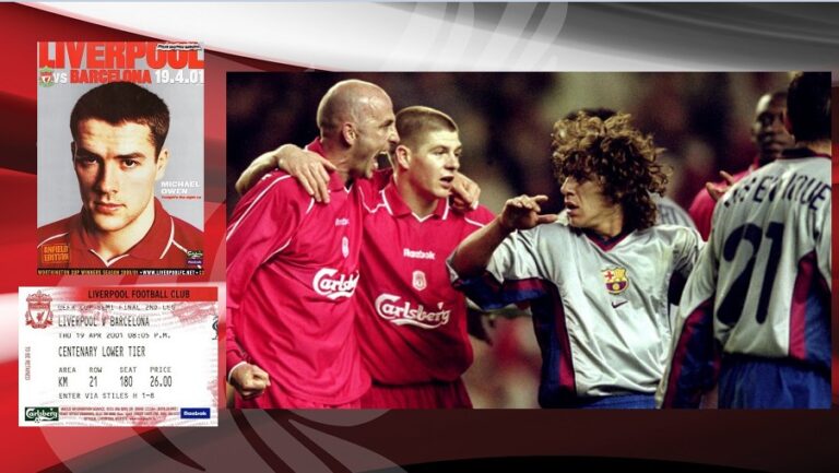 19/4/2001: Νίκη με Barcelona & πρόκριση στον τελικό
