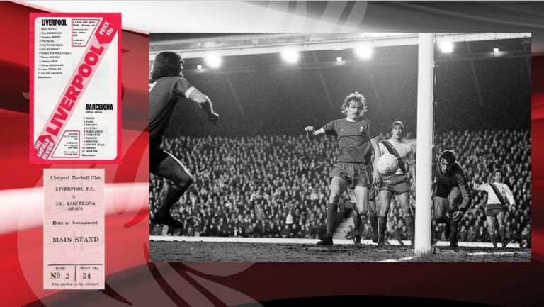 14/4/1976: Ισοπαλία-πρόκριση με Barcelona στο Anfield