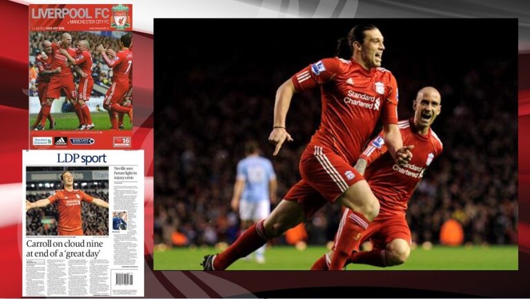 11/4/2011: Πρώτα Κόκκινα γκολ για Andy Carroll