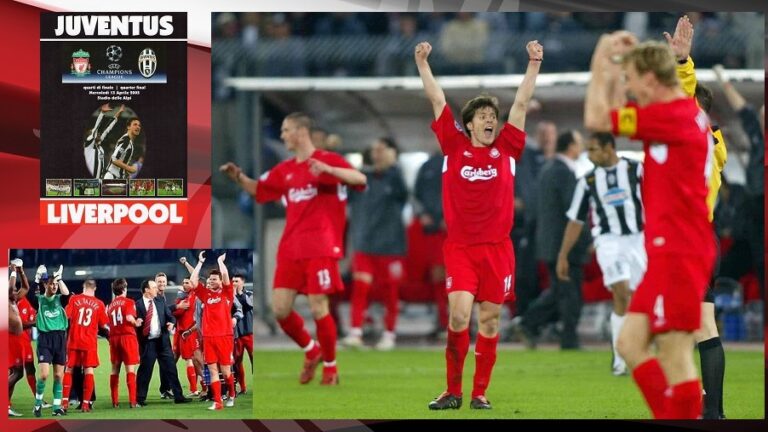 13/4/2005: Πρόκριση επί Juventus στο Delle Alpi