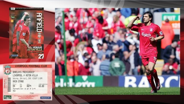 29/4/2006: Τελευταίο Red γκολ για Fernando Morientes