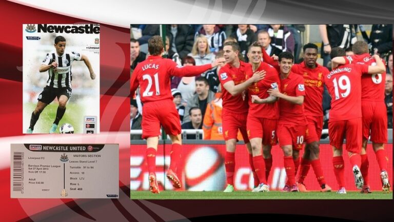 27/4/2013: Εμφατική νίκη επί Newcastle στο St James
