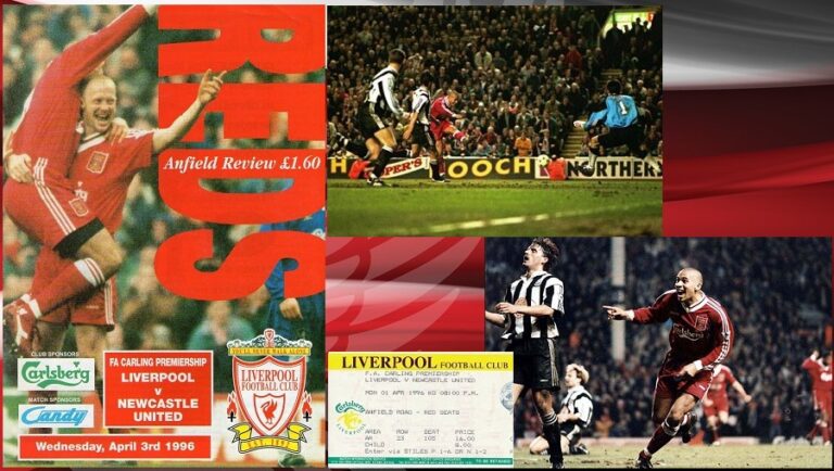 3/4/1996: Ματσάρα με Newcastle United στο Anfield!