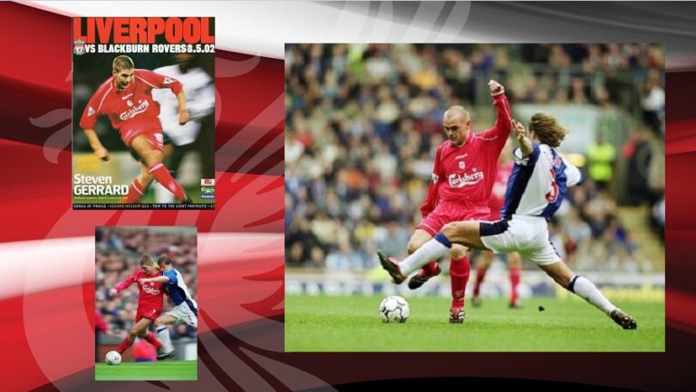 8/5/2002: Mατς – ροντέο με Blackburn Rovers