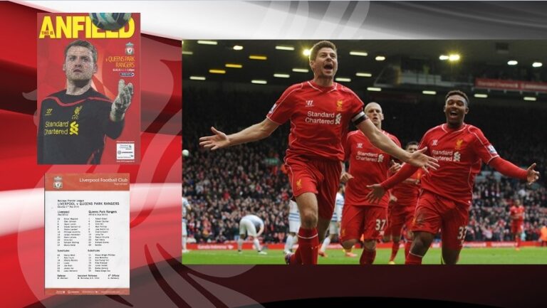 2/5/2015: Τελευταίο γκολ στο Anfield για τον Steven Gerarrd