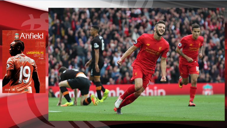 24/9/2016: Κόκκινο σάρωμα της Hull City στο Anfield