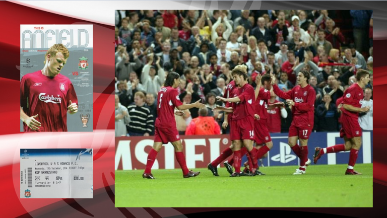 15/9/2004: Νίκη επί Monaco στο Champions League