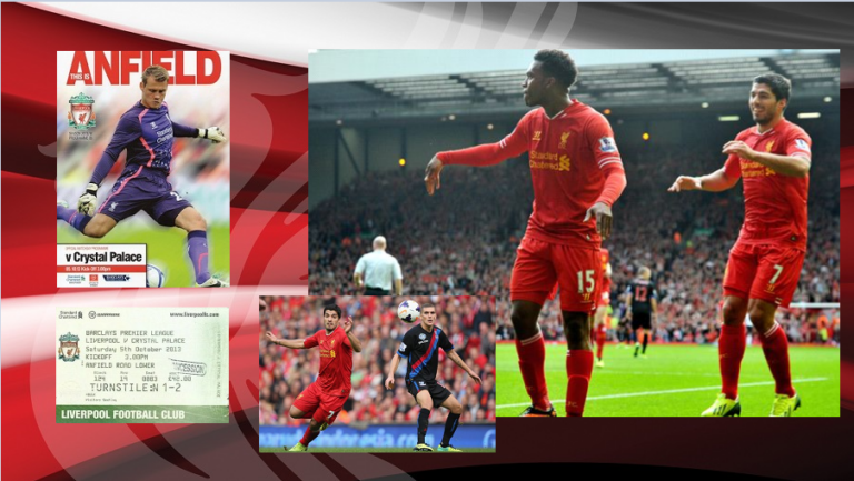 5/10/2013: Κόκκινο πάρτι στο Anfield επί της Palace