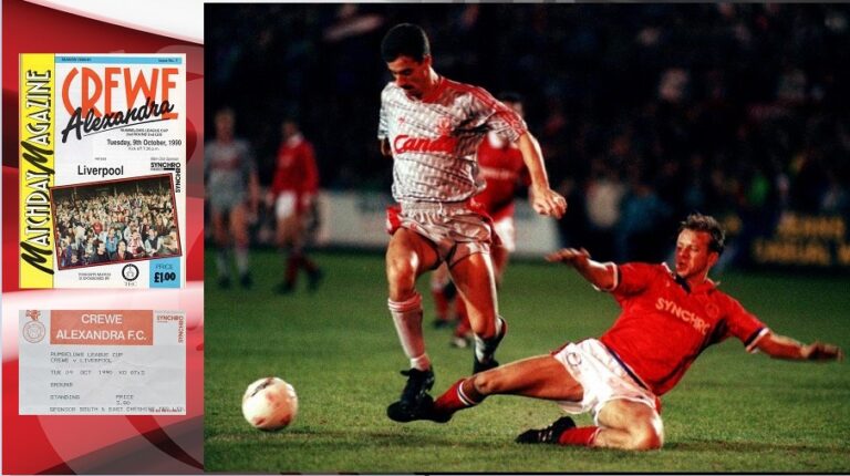 9/10/1990: Χατ-τρικ Ian Rush επί Crew στο League Cup