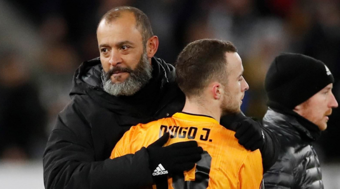 Nuno Espirito Santo και Diogo Jota στη Wolves.