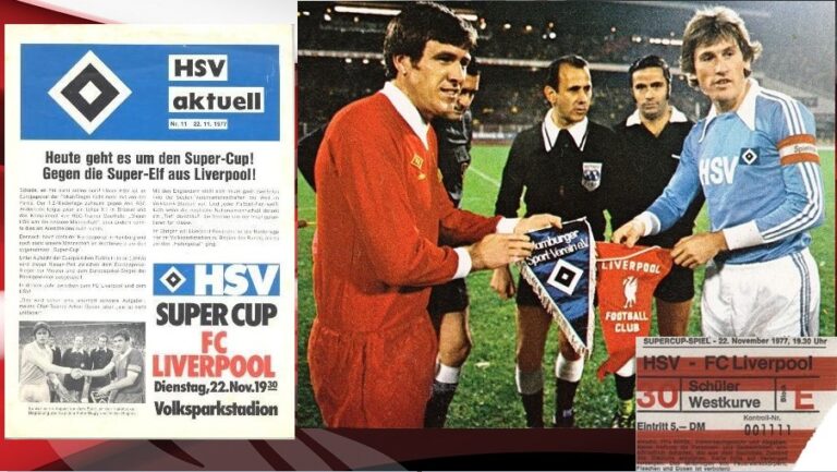 22/11/1977: Πρώτο βήμα για το Super Cup με Hamburg