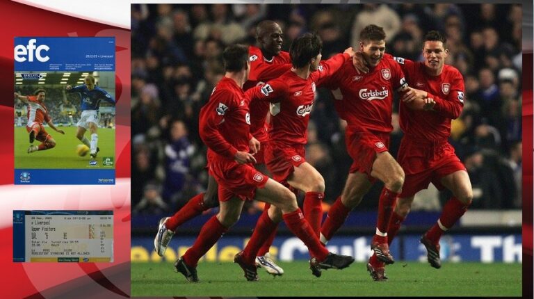 28/12/2005: Κόκκινο πάρτι στο Goodison Park