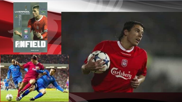 26/2/2004: Πενήντα Κόκκινες εμφανίσεις για Milan Baros