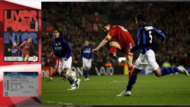 19/2/2008: Νίκη επί Inter με ρεκόρ Steven Gerrard