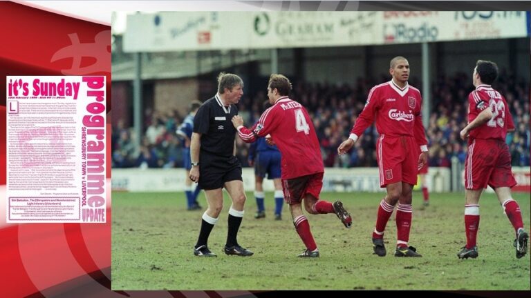 18/2/1996: Πρωινή πρόκριση με Shrewsbury στο FA Cup