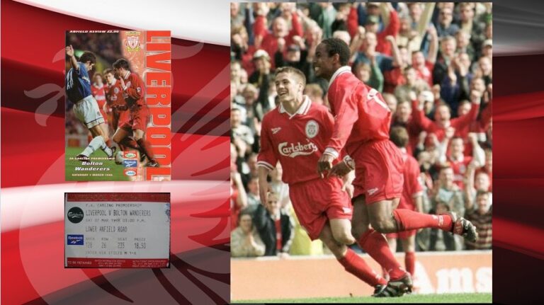 7/3/1998: Νίκη επί Bolton με Paul Ince και Michael Owen