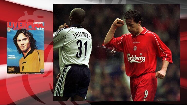 22/4/2001: Νίκη επί Tottenham στο κυνήγι της τετράδας