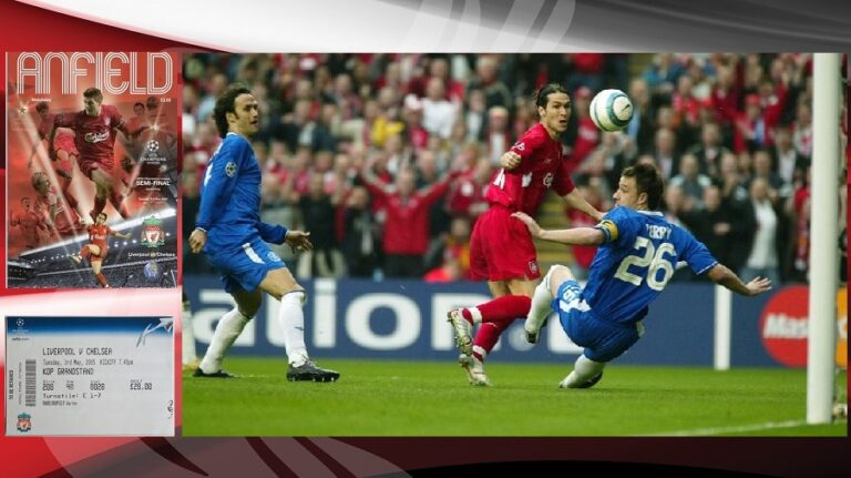 3/5/2005: Πρόκριση επί της Chelsea στον τελικό