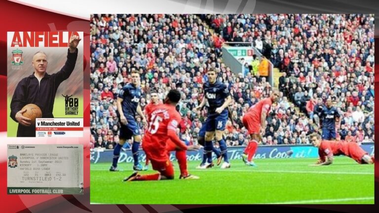 1/9/2013: Νίκη επί Man Utd στην επέτειο του Shankly